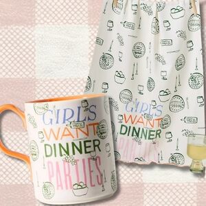 Colorful Dinner Party Mug